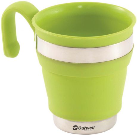 Кружка складная Outwell "Collaps Mug Lime Green", цвет: зеленый