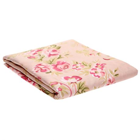 Комплект белья Diana P&W "Ноты счастья", 2-спальный, наволочки 70х70, цвет: розовый, зеленый