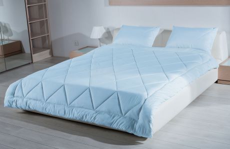 Одеяло Primavelle "Bellissimo", наполнитель: кашгоры, цвет: голубой, 140 см х 205 см