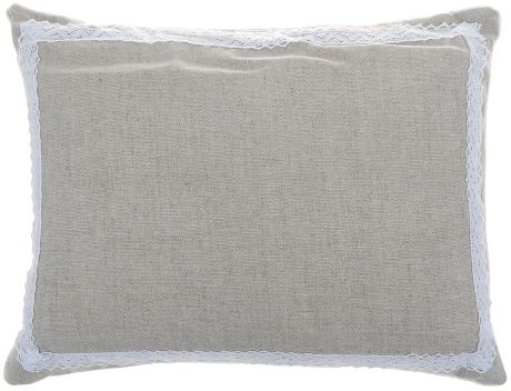 Подушка Bio-Textiles "Кедровое очарование", наполнитель: кедр, цвет: бежевый, 30 х 40 см