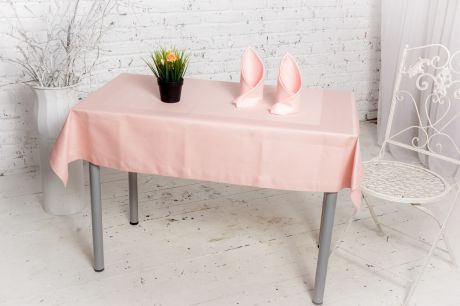 Комплект столового белья "Гаврилов-Ямский Лен", цвет: розовый, 5 предметов. 1со5352-2