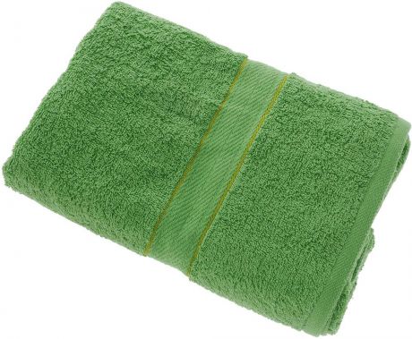 Полотенце "Aisha Home Textile", цвет: зеленый, 70 х 140 см