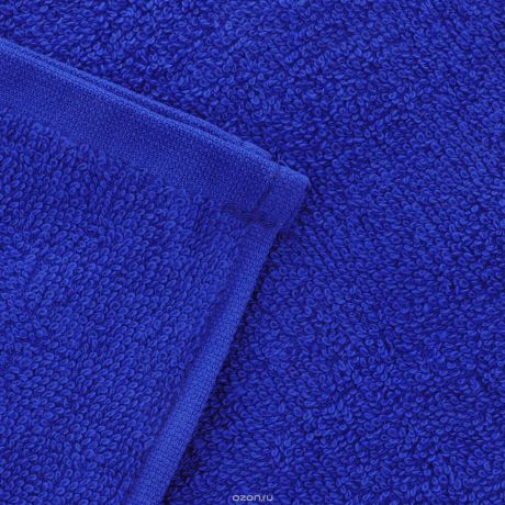 Полотенце "Aisha Home Textile", цвет: синий, 70 х 140 см. УзТ-ПМ-114-08-19к