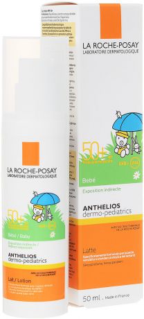 La Roche-Posay Молочко для младенцев и детей "Anthelios" Дермо-Кидс SPF50+, 50 мл