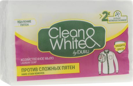 Duru Clean&White Хозяйственное Мыло Пр.пят.125г