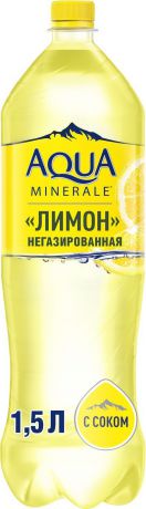 Aqua Minerale с соком Лимон напиток негазированный, 1,5 л