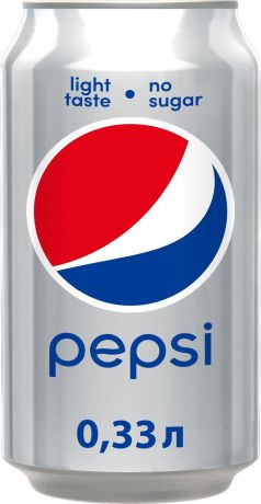 Pepsi Light напиток сильногазированный, 0,33 л