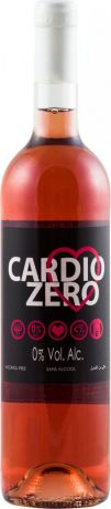 Cardio Zero Вино розовое сухое безалкогольное, 750 мл
