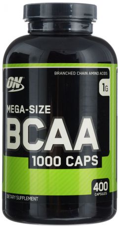 Аминокислоты Optimum Nutrition "BCAA", 400 капсул