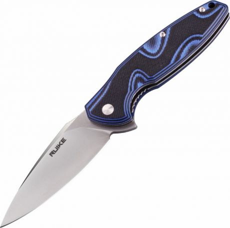Нож складной туристический Ruike P105-K, цвет: серый