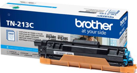 Картридж Brother TN213C, голубой, для лазерного принтера