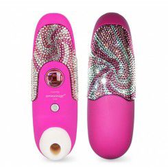 Womanizer - Бесконтактный Клиторальный Стимулятор, розовый с кристаллами Сваровски