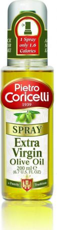Оливковое масло Pietro Coricelli Extra Virgin, спрей, 200 мл