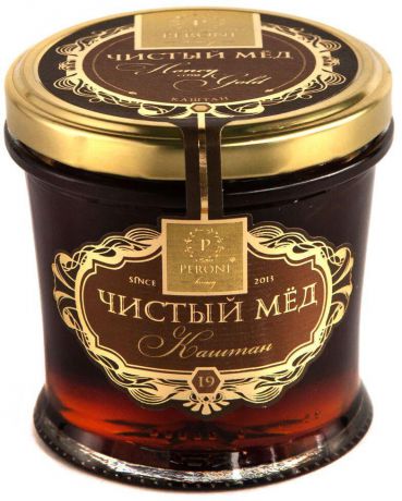Мед чистый Peroni Honey Каштан, 290 г