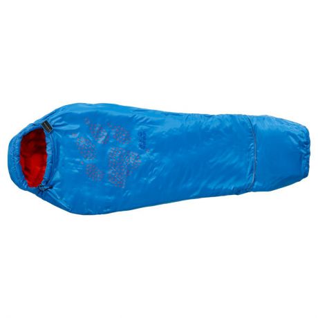 Спальный мешок-кокон Jack Wolfskin Grow Up Kids, 3003801-1152, голубой, 140 х 65 см