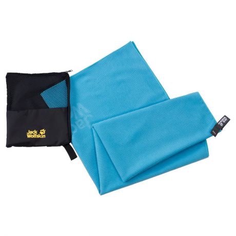 Полотенце спортивное Jack Wolfskin Great Barrier Towel XL, 8006421-1081, бирюзовый, 150 х 65 см