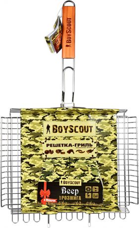 Решетка-гриль "Boyscout" универсальная, 42 см х 31 см