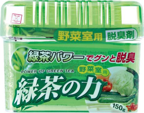 Поглотитель неприятных запахов для овощного отделения холодильника с экстрактом зеленого чая, 150 г