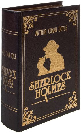 Шкатулка Красный Куб "Шерлок Холмс", 18*25*7см, коричневая