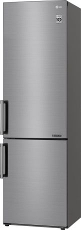 Холодильник LG GA-B509BMJZ, серебристый