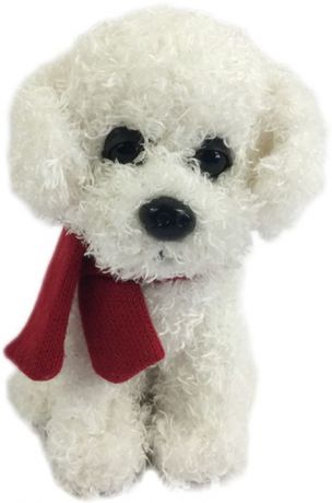 Teddy Мягкая игрушка Собака с шарфиком 16 см