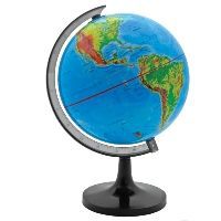 Глобус "Rotondo" с физической картой мира. Диаметр 32 см