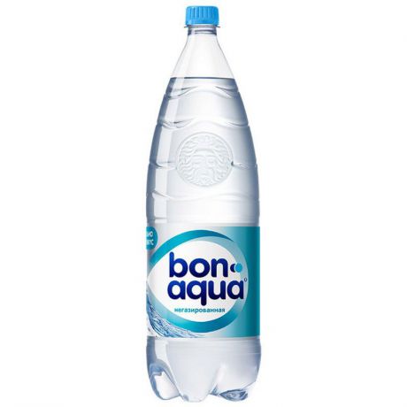 BonAqua Вода чистая питьевая негазированная, 2 л