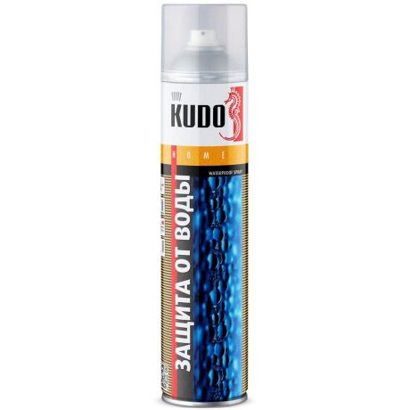 Водоотталкивающая пропитка KUDO "Защита от воды", для одежды и обуви, для кожи и текстиля, аэрозоль, 400 мл