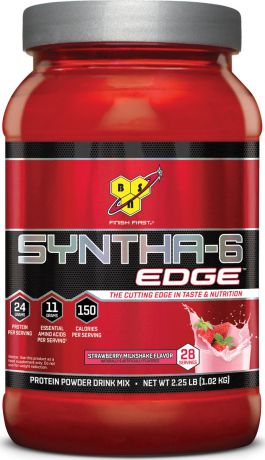 Протеин BSN Syntha-6 Edge Strawberry shake, 1,02 кг