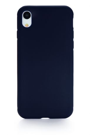 Чехол накладка Gurdini Soft Lux силикон (15) для Apple iPhone XR 6.1",907145,темно-синий