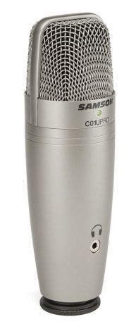 Студийный конденсаторный USB микрофон Samson C01U Pro