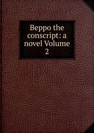 Beppo the conscript: a novel Volume 2