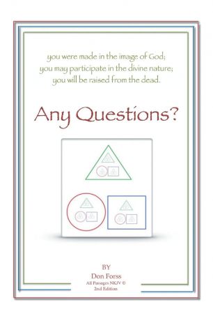 Don Forss Any Questions?. You were made in the image of God; You may participate in the divine nature; You will be raised from the dead.