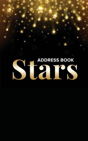 Journals R Us Address Book Stars