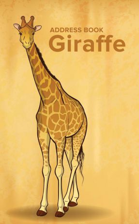Journals R Us Address Book Giraffe