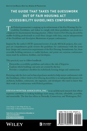 Peter A. Stratton, Steven Winter A Basic Guide to Fair Housing Accessibility. Everything Architects and Builders Need to Know about the Fair Housing ACT Accessibility