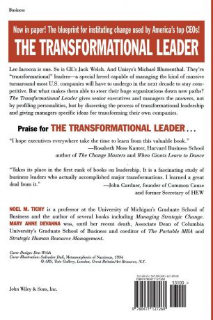 Noel M. Tichy, Tichy, Devanna The Transformational Leader. The Key to Global Competitiveness