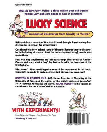 Royston Roberts Lucky Science. Accidental Discoveries from Gravity to Velcro, with Experiments