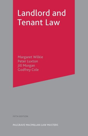 Margaret Wilkie, Peter Luxton, Jill Morgan Landlord and Tenant Law
