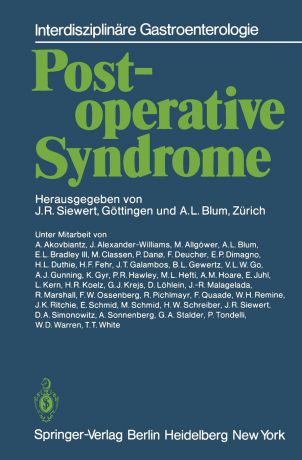 J. Springer Postoperative Syndrome