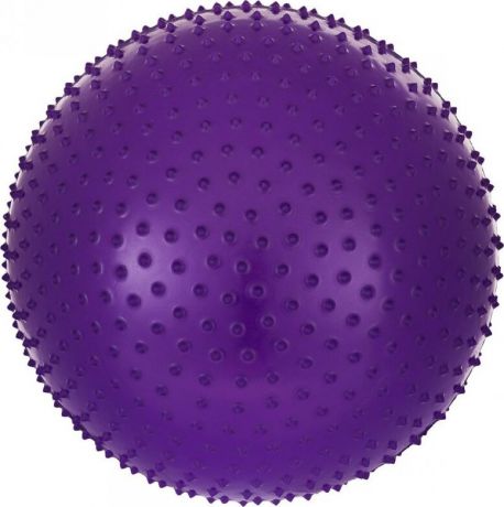 Мяч гимнастический массажный Starfit GB-301 (55 см, фиолетовый, антивзрыв)