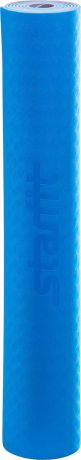 Коврик для йоги STARFIT FM-201 TPE 173x61x0,4 см, синий/серый