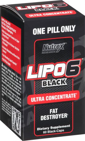 Lipo6 Black Ultra Concentrate (60 капс)
