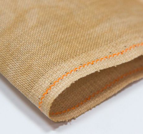 Канва Zweigart Vintage Belfast Linen 32ct. (цвет 3009 мокко неоднотонный, 100% лен, 35х50 см.)