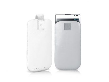 Чехол-карман SBS для телефона (размер L, белый)