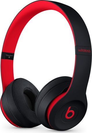 Bluetooth-наушники Beats Solo 3 с микрофоном Black/Red