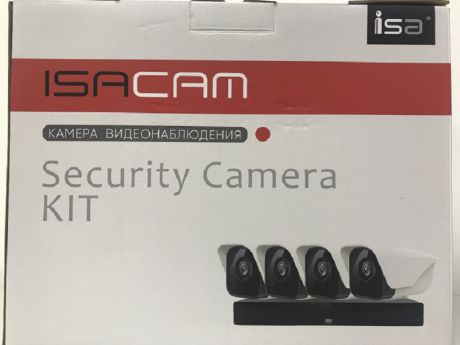 Видеорегистаратор с 4 камерами с инфракрасной подсветкой ISACAM