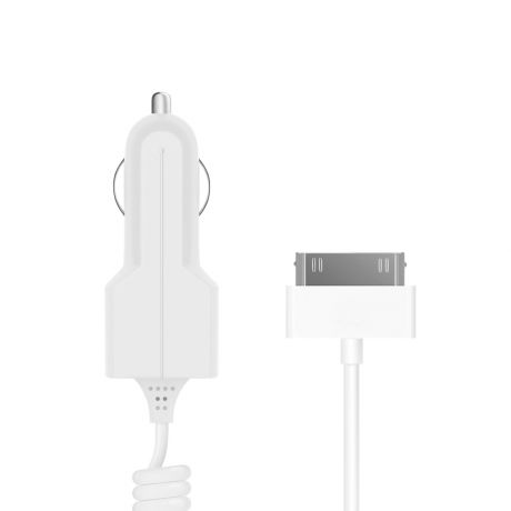 АЗУ 30-pin для Apple, 2.1A, белый, Prime Line