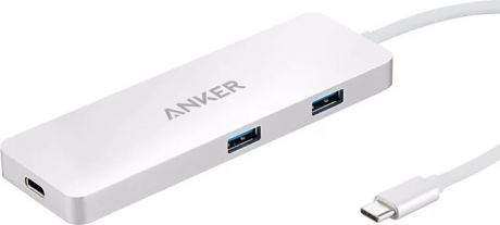 Хаб Anker Premium USB-C Hub with HDMI and Power Delivery