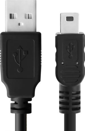 Кабель USB 2.0 - mini-USB (Черный)